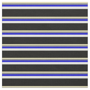 Tecido Tom, Cinza, azul, ciano claro e preto
