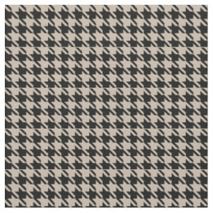 Tecido Tom e Preto da Houndstooth