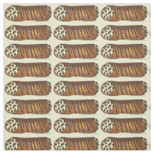 Tecido Tome a pastelaria italiana Chip Chocolate Cannoli
