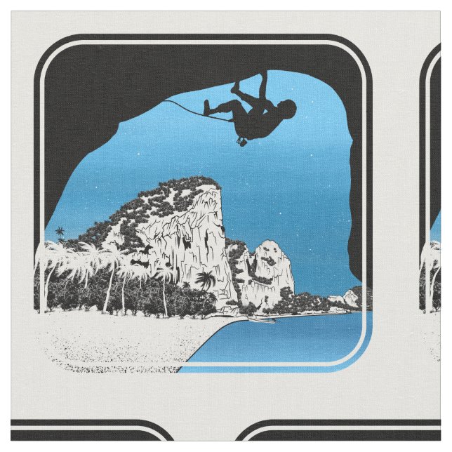 Tecido Tonsai Beach Tailândia (Detalhe)