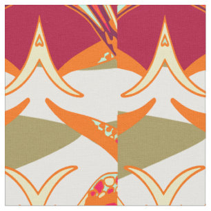 Tecido Torneiras e ornamentação