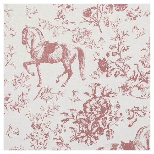 Tecido Torre de Coro Vermelho Rosa Elegante (Modelo)
