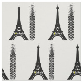Tecido Torre Eiffel de Bike de Paris