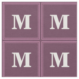 Tecido Torres monogramas