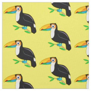Tecido Toucan tropical