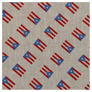 Tecido Tradicional: Bandeira de Puerto Rico