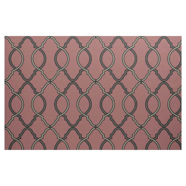 Tecido Trava Geométrica de Padrão (Fat Quarter)