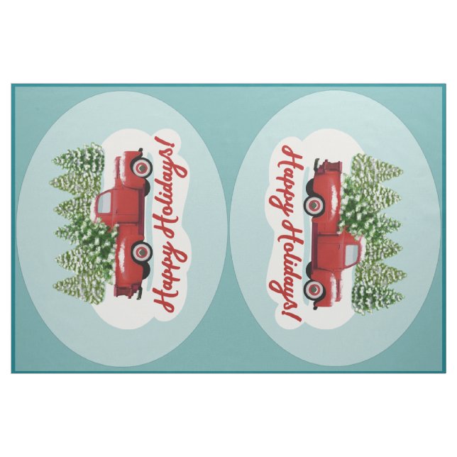 Tecido Travesseiro de Destaque de Natal Corte e Kit de Ma (Fat Quarter)