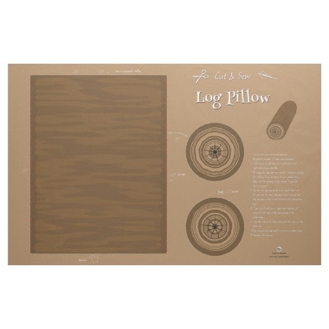 Tecido Travesseiro do registro - corte e Sew (Jarda)