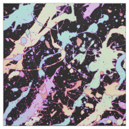 Tecido trecho de tinta do arco-íris extremo: