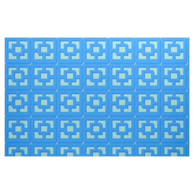 Tecido Trellis Azul do Conjunto de Jatos Retroativ (Fat Quarter)