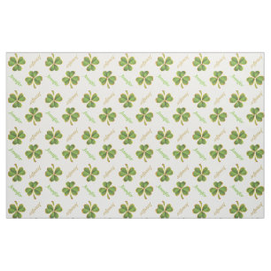 Tecido Trevo irlandês & dia de St Patrick conhecido