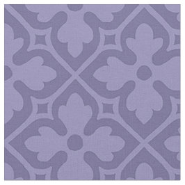 Tecido Trevos de Revival Gótico, Violeta Suave