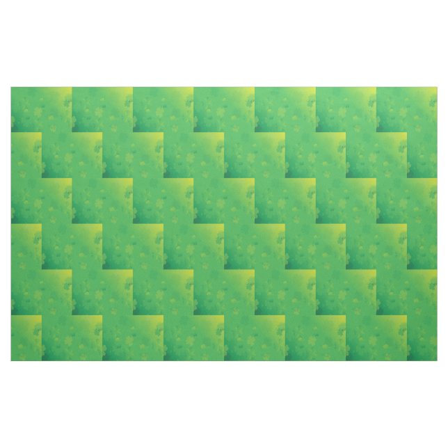 Tecido Trevos Reluzentes (Fat Quarter)