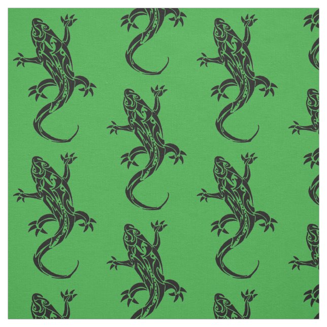 Tecido Tribal Gecko Pattern (Modelo)