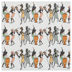 Tecido tribal nativo africano do design