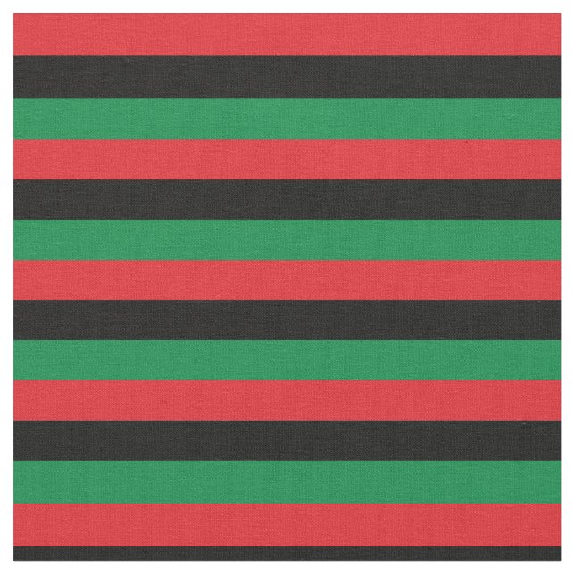 Tecido tribanda UNIA Flag & Pan African / Afro-American (Detalhe)