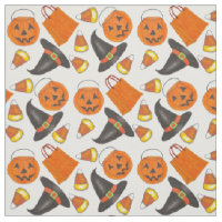 Trick ou Treat Halloween Pumpkin Witch Candy Corn
