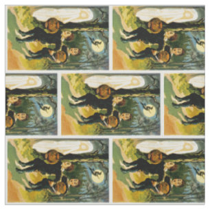 Tecido Trick ou Treine o Halloween