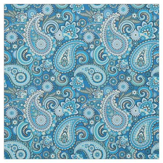 Tecido Trippy Hippy Retro Paisley (Modelo)