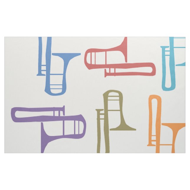 Tecido Trombones (Fat Quarter)