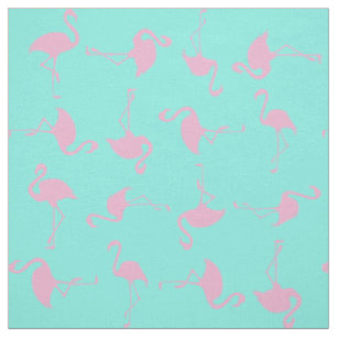 Tecido Tropical de Impressão Flamingo Cor Rosa