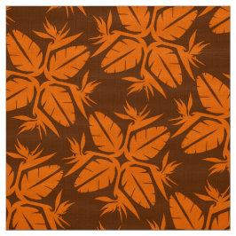 Tecido Tropical Hawaiian Quilt Pattern Bird of Paradise  