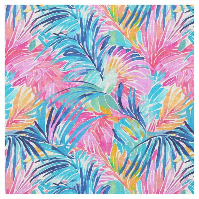 Tecido Tropical Pastel Breeze (Detalhe)