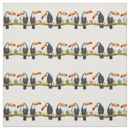 Tecido Tropical Toco Toucan Talk
