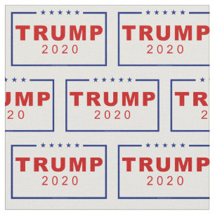 Tecido Trump 2020 Classic White