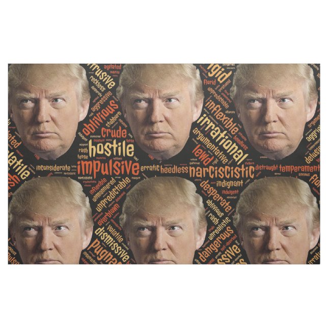 Tecido Trump clássico 2020 (Fat Quarter)
