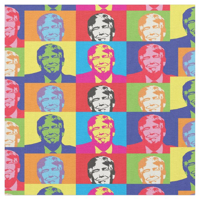 Tecido Trump clássico 2020 (Detalhe)