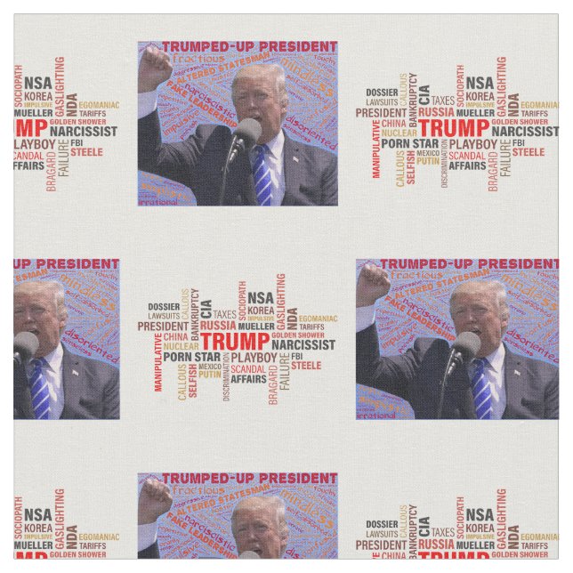 Tecido Trump Clássico 2024 (Detalhe)