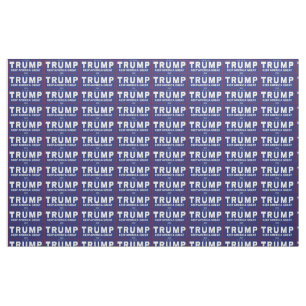 Tecido Trump Keep America Excelente 2020 Blue Background