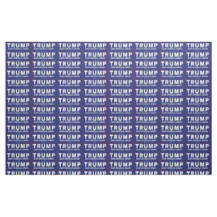 Tecido Trump Keep America Excelente Blue Background, ZSSG