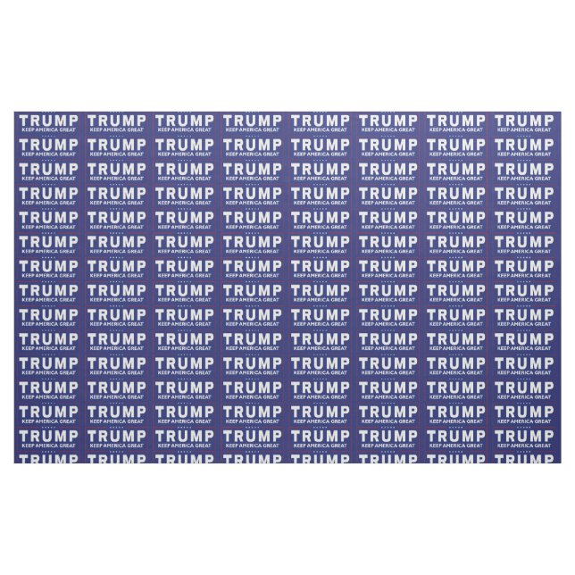 Tecido Trump Keep America Excelente Blue Background, ZSSG (Fat Quarter)