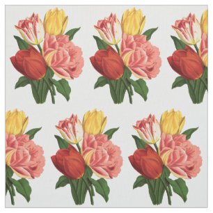Tecido Tulipas