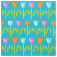 Tulipas coloridas da aguarela em cor-de-rosa,