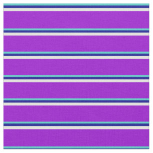Tecido Turquesa, azul escuro, ciano claro e violeta escur