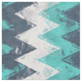 Tecido Turquesa Chevron
