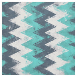 Tecido Turquesa Chevron