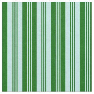 Tecido Turquesa e Linhas Verdes Escuras Coloridas