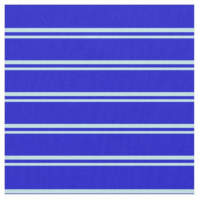 Tecido Turquesa e Padrão Azul de Stripes (Detalhe)