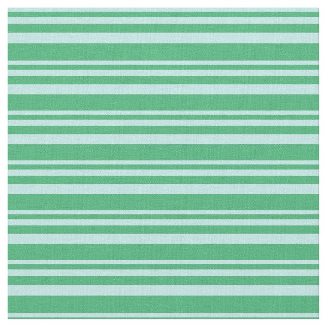 Tecido Turquesa e padrão verde marinho (Detalhe)