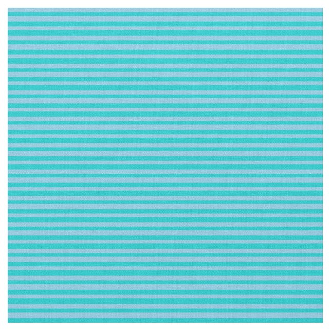 Tecido Turquesa Escura e Faixa Azul-Azul (Detalhe)
