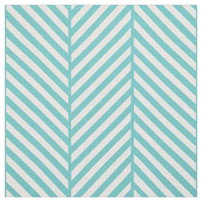Tecido Turquesa Herringbone Grande Escala (Modelo)