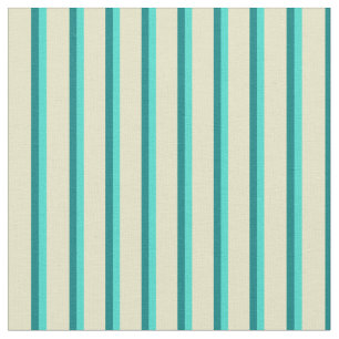 Tecido Turquesa, Teal e Goldenród Colorido
