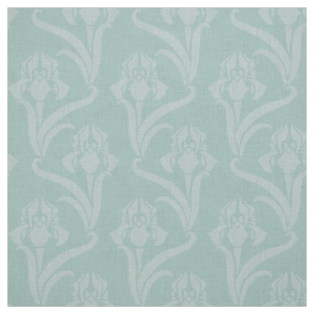 Tecido Turquoise Art Nouveau Iris (Modelo)