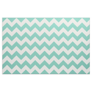 Tecido Turquoise Chevron Zigzag