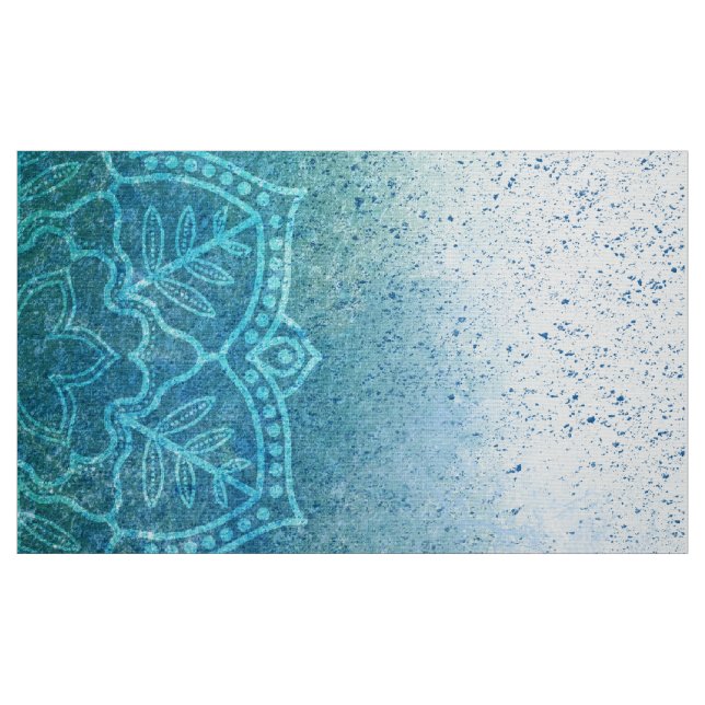 Tecido Turquoise Mandala (Fat Quarter)